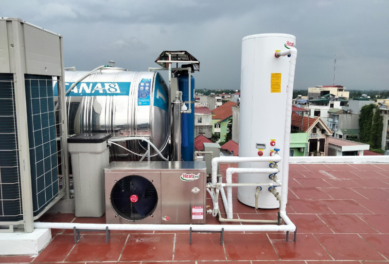 bơm nhiệt nước nóng heat pump có tốn điện không